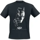 Batman - DC Comics T-shirt - The Dark Knight Grey Poster - M 3XL - för Herr - svart