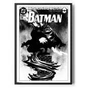 Batman Retro B/W Poster