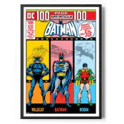 Batman Retro Comic Book Cover Poster