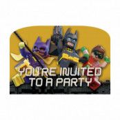 Inbjudningskort Lego Batman 8-pack