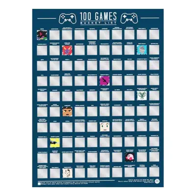 100 Video Games Bucket List Skraptavla