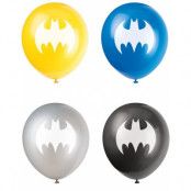 8 stk Licensierade Batman Ballonger 30 Cm