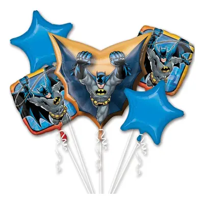 Ballongbukett Batman - 5-pack