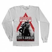 Batman Arkham City - Obey Order Long Sleeve Tee, Long Sleeve T-Shirt