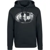 Batman - DC Comics Luvtröja - Smudge Logo - S L - för Herr - svart