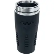 Batman - DC Comics Mugg - Batman - Thermobecher - Reisebecher - To Go Becher - för svart