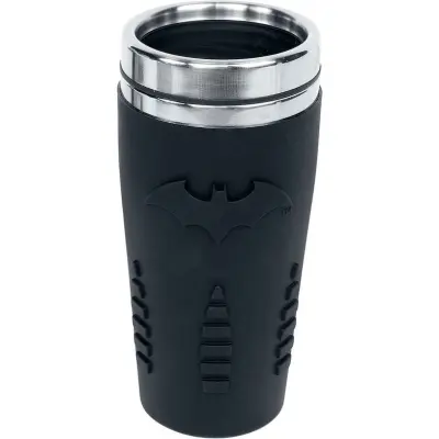 Batman - DC Comics Mugg - Batman - Thermobecher - Reisebecher - To Go Becher - för None - svart