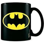Batman - DC Comics Mugg - Logo - för  svart/gul