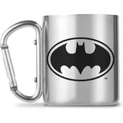 Batman - DC Comics Mugg - Tasse mit Karabinerhaken - för silverfärgad