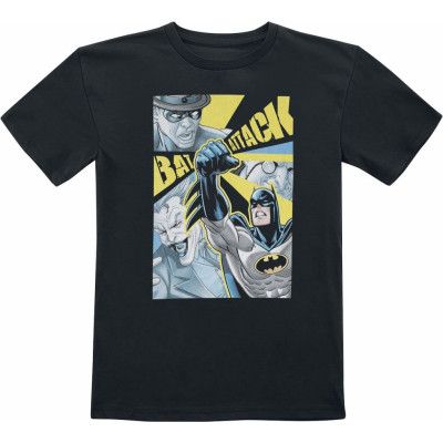 Batman - DC Comics T-shirt - Barn - Bat Attack - 152 164 - för barn - svart