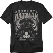 Batman - DC Comics T-shirt - Batman Absolute Gotham City Metal - M 5XL - för Herr - svart