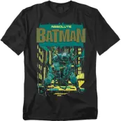 Batman - DC Comics T-shirt - Batman Absolute Gotham City Rooftops - M 5XL - för Herr - svart