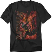 Batman - DC Comics T-shirt - Batman vs Clayface - M 5XL - för Herr - svart