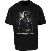 Batman - DC Comics T-shirt - Dark Knight Rises In the Rain - M 3XL - för Herr - svart