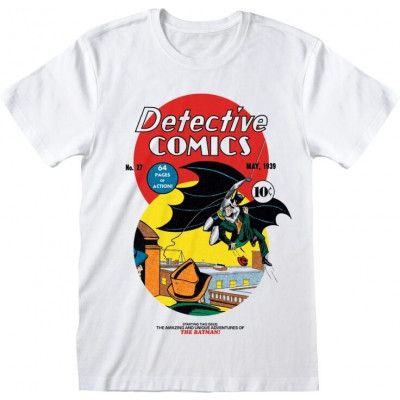 Batman - DC Comics T-shirt - First Issue - S XXL - för Herr - vit