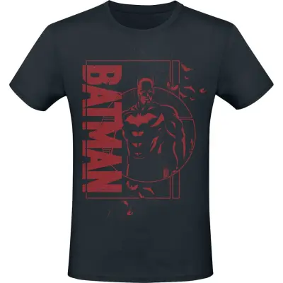 Batman - DC Comics T-shirt - Geometric - S XXL - för Herr - svart