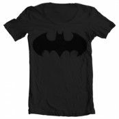 Batman Inked Logo Wide Neck Tee, Wide Neck Tee
