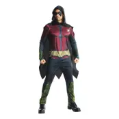 Batman Arkham Robin Deluxe Maskeraddräkt - Small