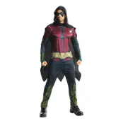 Batman Arkham Robin Deluxe Maskeraddräkt - X-Large