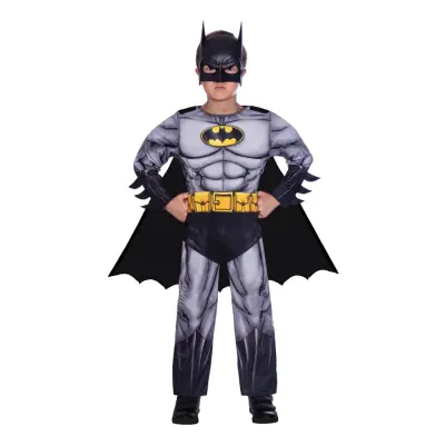 Batman Klassisk Barn Maskeraddräkt - Medium