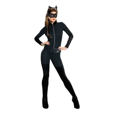 Catwoman Deluxe Maskeraddräkt - Large
