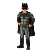Justice League Batman Deluxe Barn Maskeraddräkt - Small