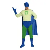 Miljöhjälte Maskeraddräkt - Large