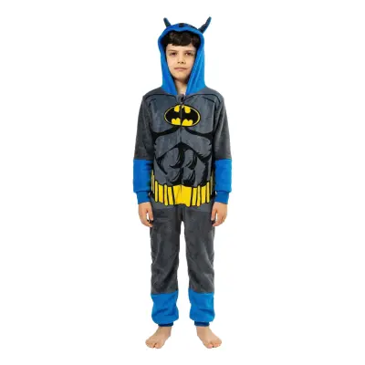 Onesie Batman™ Barn Maskeraddräkt - X-Small