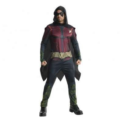Robin Arkham Maskeraddräkt - Small