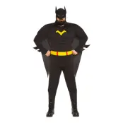 Superhjälte Svart Plus-size Maskeraddräkt - Plus-size