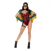 Tjusig Superhjälte-Sidekick Maskeraddräkt - Medium