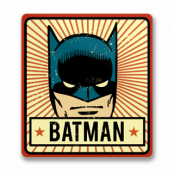 Batman Retro Sticker, Accessories
