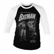 Batman - Return Of Two-Face Baseball 3/4 Sleeve Tee, Long Sleeve T-Shirt