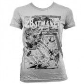 Batman - Umbrella Army Distressed Girly T-Shirt, T-Shirt