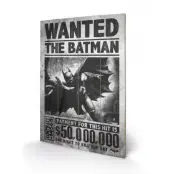 Batman - Wanted - Printing On Wood 40X59