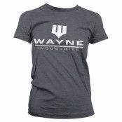Batman - Wayne Industries Logo Girly Tee, T-Shirt