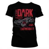 Dark Knight Batmobile Girly Tee, Girly Tee