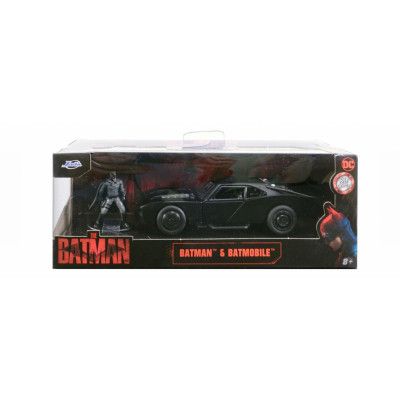 DC Batman & Batmobile Metall 1:32