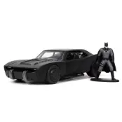 DC Comics The Batman Batmobil Metal car + Batman figure set