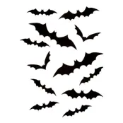 Fladdermöss Väggdekoration - 24-pack