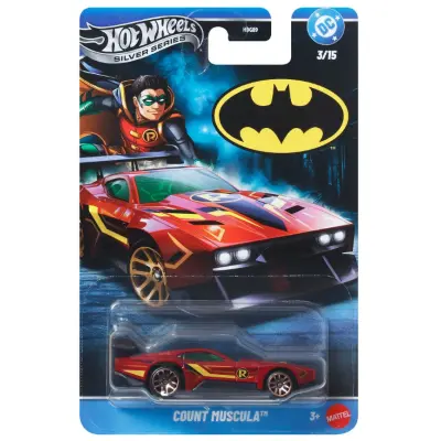 Hot Wheels - Batman Tema - Count Muscula