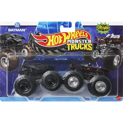 Hot Wheels - Monster Trucks 1:64 - DC Batman Vs Batman Classic Tv Series