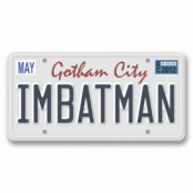 I'm Batman License Plate Sticker, Accessories