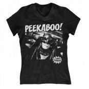 Peekaboo! Girly V-Neck Tee, Girly V-Neck T-Shirt