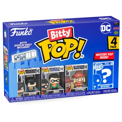POP Batman - Bitty 4-Pack - Batman 2,5cm