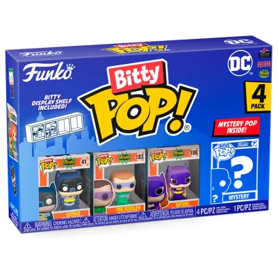 POP DC - Bitty 4-Pack Batman - Adam West 2,5 cm