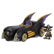 Sonic The Hedgehog Shadow Batman figure + Batmobile