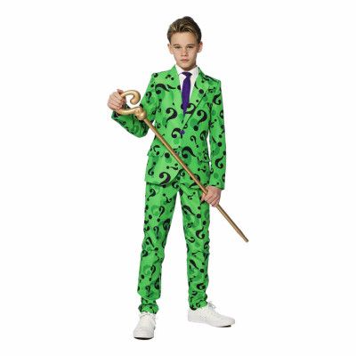 Suitmeister Boys The Riddler Kostym - Medium