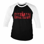 The Batman Baseball 3/4 Sleeve Tee, Long Sleeve T-Shirt