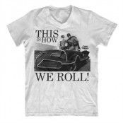 This Is How We Roll V-Neck T-Shirt, V-Neck T-Shirt